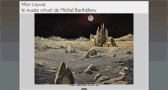 Desktop Screenshot of mon-louvre.be